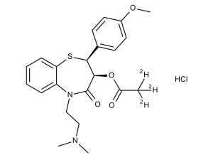 (+)-cis-Diltiazem-d3 HCl (acetoxy-d3)