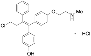 N-Desmethyl 4-Hydroxy Toremifene Hydrochloride