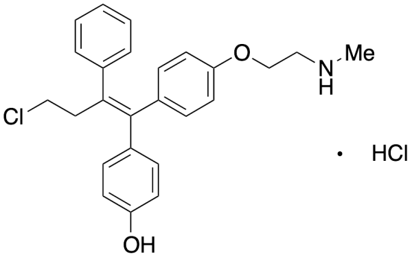 N-Desmethyl 4-Hydroxy Toremifene Hydrochloride