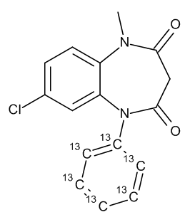 Clobazam-13C6