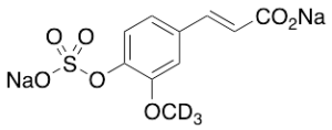 Ferulic Acid-d3 4-O-Sulfate Disodium Salt