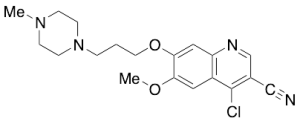 4-Chloro-3-cyano-6-methoxy-7-[3-(4-methylpiperazin-1-yl)propoxy]quinoline