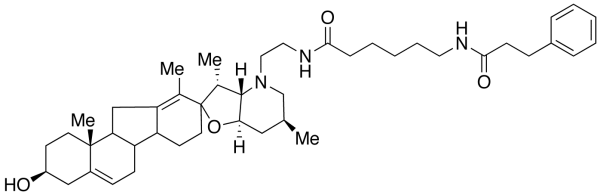 3-Hydroxy-N-aminoethyl-N’-aminocaproyldihydrocinnamoyl Cyclopamine (>90%)