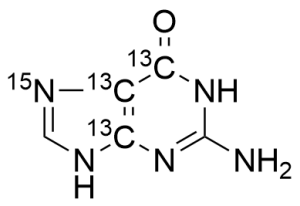 Guanine-4,5,6-13C3-7-15N