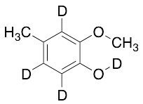 2-Methoxy-4-methylphenol-3,5,6-d3,OD