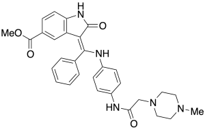 Desmethyl 5-Methoxycarbonyl Nintedanib (Nintedanib Impurity B)