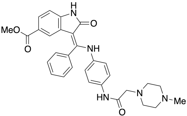 Desmethyl 5-Methoxycarbonyl Nintedanib (Nintedanib Impurity B)