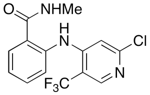2-[2-Chloro-5-(trifluoromethyl)pyridin-4-ylamino]-N-methylbenzamide