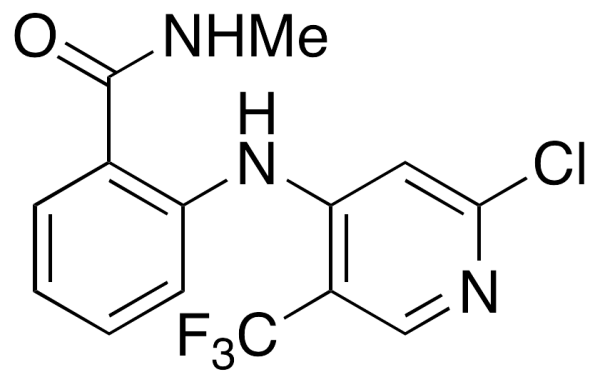 2-[2-Chloro-5-(trifluoromethyl)pyridin-4-ylamino]-N-methylbenzamide