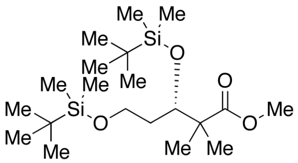 (-)-Methyl (3S)-3,5-Bis-{[tert-butyldimethylsilyl)oxy]}-2,2-dimethylpentanoate