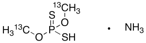 O,O-Dimethyl Dithiophosphate-13C2 Ammonium salt