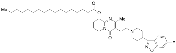 Heptadecanoic Acid 3-[2-[4-(6-Fluoro-1,2-benzisoxazol-3-yl)-1-piperidinyl]ethyl]-6,7,8,9-tetrahydro-2-methyl-4-oxo-4H-pyrido[1,2-a]pyrimidin-9-yl Ester