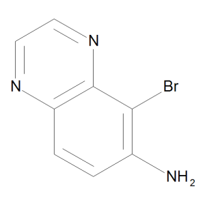 6-Amino-5-bromoquinoxaline
