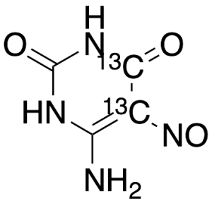 6-Amino-5-nitrosouracil-13C2