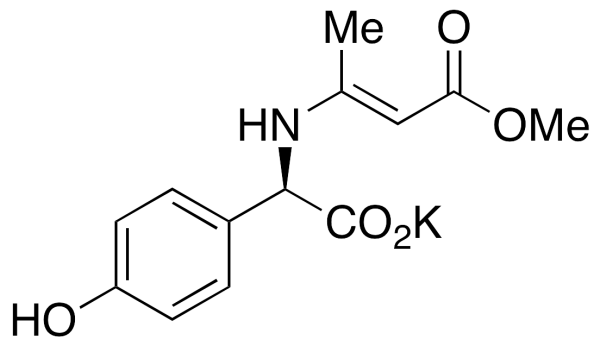 N-(1-Methoxycarbonyl-1-propen-2-yl)-(AlphaD)-amino-p-hydroxyphenylacetate Potassium Salt