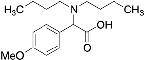 Alpha-(Dibutylamino)-4-methoxy-benzeneacetic Acid