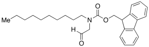 2-[N-(9-Fluorenylmethoxycarbonyl)-N-decylamino]ethanal