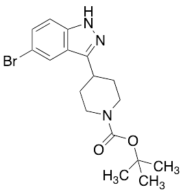 tert-Butyl 4-(5-Bromo-1H-indazol-3-yl)piperidine-1-carboxylate