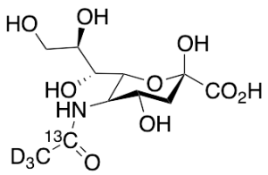 N-Acetylneuraminic Acid-13C,d3