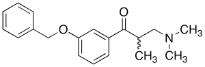 rac-3-(Dimethylamino)-1-(3-benzyloxyphenyl)-2-methyl-1-propanone