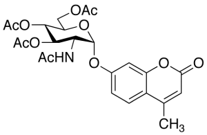 4-Methylumbelliferyl 2-Acetamido-2-deoxy-3,4,6-tri-O-acetyl-Alpha-D-Glucopyranoside