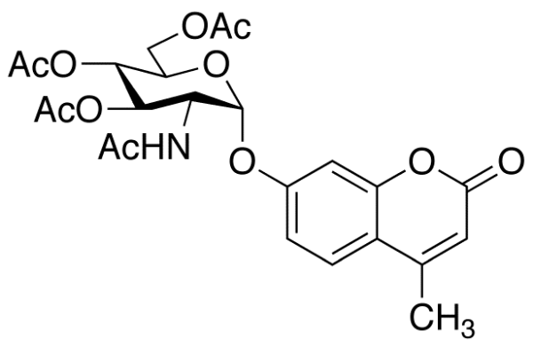 4-Methylumbelliferyl 2-Acetamido-2-deoxy-3,4,6-tri-O-acetyl-Alpha-D-Glucopyranoside