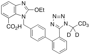 1H-1-Ethyl-d5 Candesartan