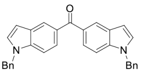 Bis(1-Benzyl-1H-indol-5-yl)methanone