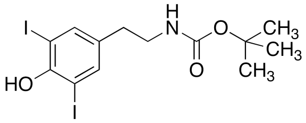 N-tert-Butoxycarbonyl 3,5-Diiodotyramine