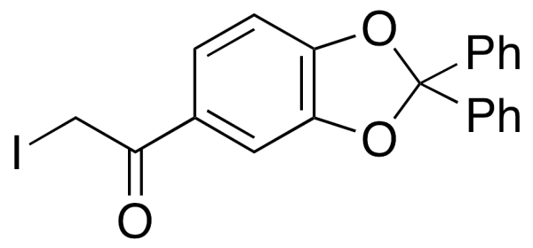 1-(2,2-Diphenyl-1,3-benzodioxol-5-yl)-2-iodoethanone