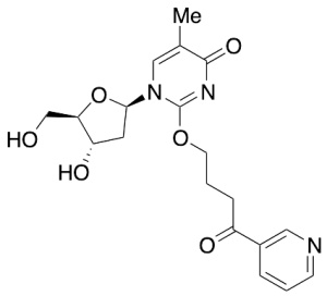 2-O-[4-Oxo-4-(3-pyridinyl)butyl]thymidine