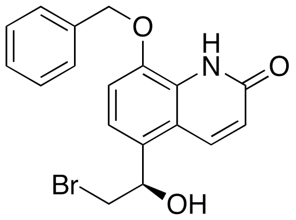 8-Benzyloxy-5-((R)-2-bromo-1-hydroxyethyl)-1H-quinolinone