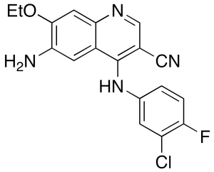 6-Amino-4-(3-chloro-4-fluoroanilino)-3-cyano-7-ethyloxyquinoline