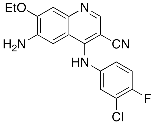 6-Amino-4-(3-chloro-4-fluoroanilino)-3-cyano-7-ethyloxyquinoline