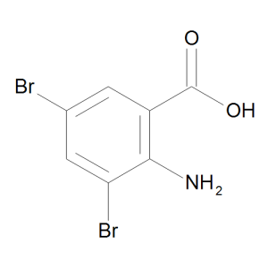 2-Amino-3,5-dibromobenzoic Acid