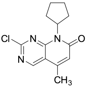 2-Chloro-8-cyclopentyl-5-methyl-8H-pyrido[2,3-d]pyrimidin-7-one