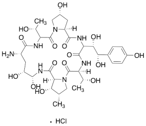 1-[(4R,5R)-4,5-Dihydroxy-L-ornithine]-Echinocandin B Hydrochloride
