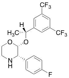 2-(R)-[1-(R)-(3,5-Bis(trifluoromethyl)phenyl)ethoxy]-3-(S)-fluorophenylmorpholine[Aprepitant-M2]