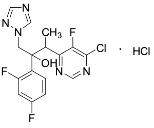 rac-6-Chloro Voriconazole Hydrochloride