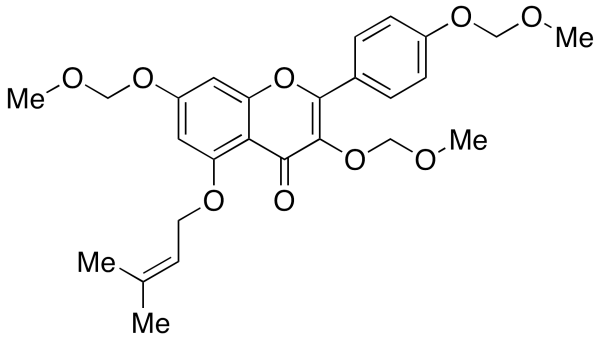 5-O-(3-Methyl-2-butenyl) Kaempferol Tri-O-methoxymethyl Ether