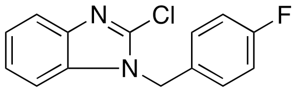 2-Chloro-1-(4-fluorobenzyl)benzimidazole