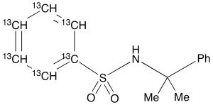 N-(Alpha,Alpha-Dimethylbenzyl)benzenesulfonamide-13C6