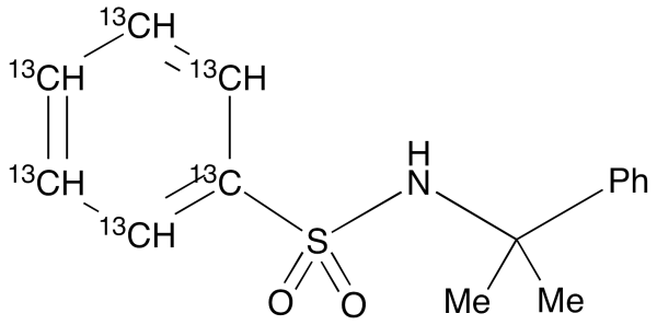 N-(Alpha,Alpha-Dimethylbenzyl)benzenesulfonamide-13C6
