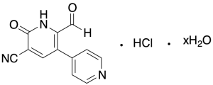 2-(Dihydroxymethyl)-6-oxo-1,4,5,6-tetrahydro-[3,4'-bipyridine]-5-carbonitrile Hydrochloride Hydrate
