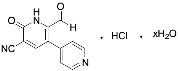 2-(Dihydroxymethyl)-6-oxo-1,4,5,6-tetrahydro-[3,4'-bipyridine]-5-carbonitrile Hydrochloride Hydrate