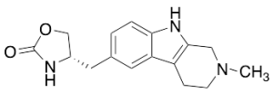 (S)-4-((2-Methyl-2,3,4,9-tetrahydro-1H-pyrido[3,4-b]indol-6-yl)methyl)oxazolidin-2-one