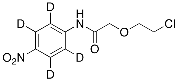 2-(2-Chloroethoxy)-N-(4-nitrophenyl)acetamide-d4