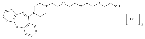 2-[2-[2-[2-[4-(Dibenzo[b,f][1,4]thiazepin-11-yl)piperazin-1-yl]ethoxy]ethoxy]ethoxy]ethanol Dihydrochloride