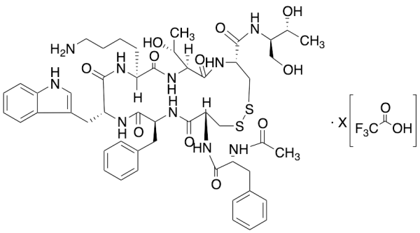 N-Acetyl-Phe-Octreotide Trifluoroacetic Acid Salt
