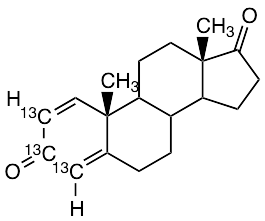 Androsta-1,4-dien-3,17-dione-2,3,4-13C3